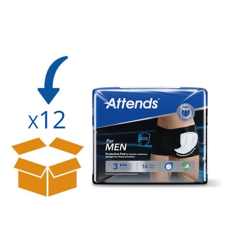 Attends For Men 3 | 12 pakken van 14 stuks