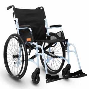 Lichtgewicht rolstoel Curve (11,8 kg) | Kies uw kleur : Blauw | Excel