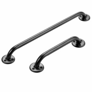 Wandbeugel Mat Zwart | Kies lengte wandbeugel : 30 cm