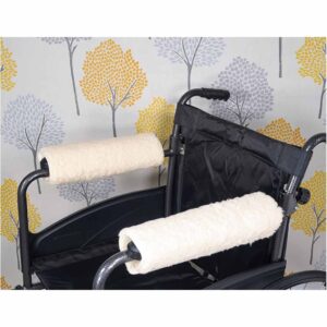 Zachte Armleuninghoes voor rolstoel (per paar) | Geeft comfort en warmte | Drukvermindering onderarmen En ellebogen | Armleuninghoezen | VA136SE