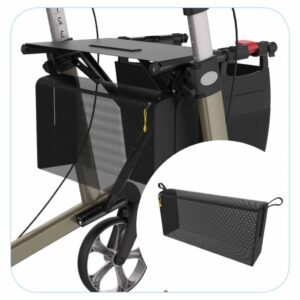 Nettas met ritssluiting , onder de zitting, breedte 46 cm | Voor Rehasense rollators | Server, Streamer, Athlon, Navigator | ROL7AA-RS