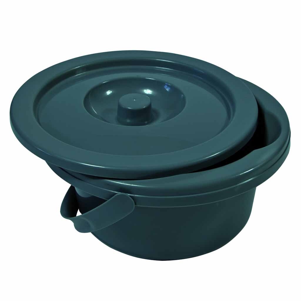 Toiletemmer met deksel | Toiletstoel emmer | Po stoel emmer | En draag hengsel