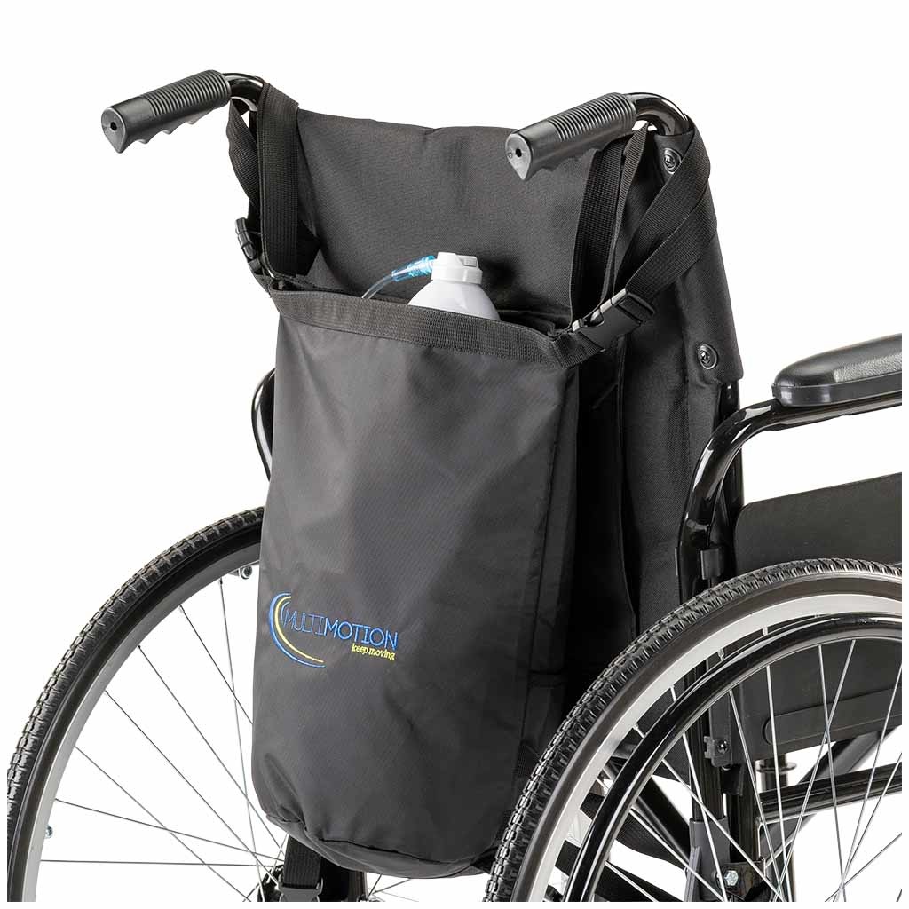Rolstoel zuurstofconcentrator tas - zuurstofflestas | Zwart | MultiMotion | 10040016