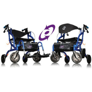 Fusion rollator en rolstoel in een (9,5 kg) | Airgo