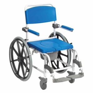 Verrijdbare Toiletstoel / Douchestoel Aston met 24" wielen | Drive