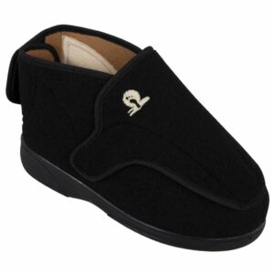 Verbandschoen Victory | Zwart | Maat 36 | Unisex | Brede schacht en pasvorm | Nature Comfort | PI02136-BK