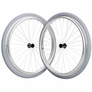 Rolstoel wielen met luchtbanden (2 stuks) | Geschikt voor rolstoel M5, M6, Ecotec, Litec, Rotec, G-Lite Pro, Freetec, D-Lite | 10040013