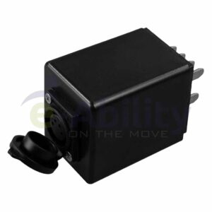 Oplaadadapter voor JoyRider of SplitRider | Adapter los opladen accu | e-Ability | Makkelijk overal de accu opladen | e-Aa0014