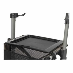 Dienblad Track rollator | Wheelz Ahead | Voor kopje koffie of bord | Donkergrijs | TR-D | WheelzAhead