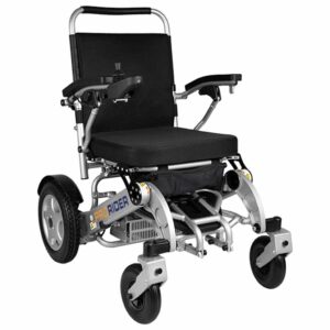 Elektrische opvouwbare rolstoel ProRider SF - Split frame | Actieradius: 30 km | Max. snelheid 7,5 km/u | Joystick besturing | E-APR03 | e-Ability