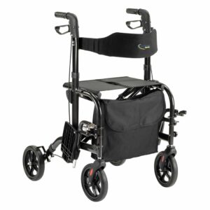 Duo rollator (rollator & rolstoel in 1) | MultiMotion | Maximaal 113 kg | Antraciet | 10050015