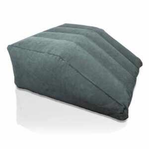 Opblaasbaar beenwigkussen | Positioneringskussens | Voor beenondersteuning | Kleur: Grijs