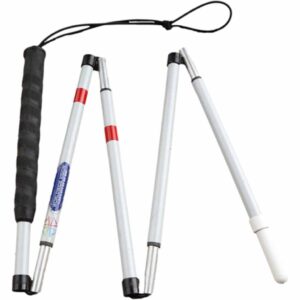 Taststok opvouwbaar carbonfiber, lengtes 110 t/m 160 cm | Kies een lengte : 110 cm | Ambutech