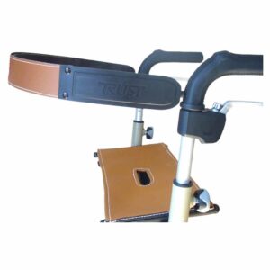 Rugband Let's Go Out / Let's Fly | TrustCare | Bruin | Rugsteun rollator | PR30278-BESTRAP
