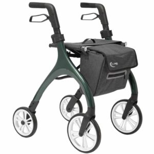 Curve lichtgewicht rollator met softwielen | Kies uw kleur : Groen | MultiMotion