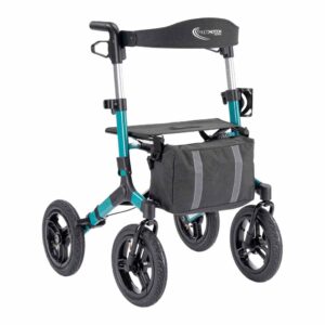Outdoor rollator met luchtbanden | Kies uw kleur : Groen | MultiMotion