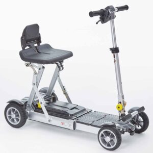 MLite Lichtgewicht Opvouwbare Scootmobiel (17,9 kg) | Kies uw kleur : Grijs