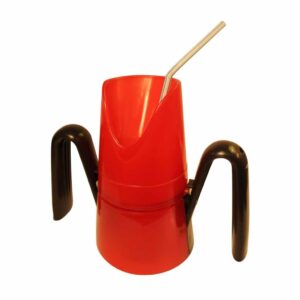 Cup - Bij ernstige slikproblemen | Kies uw kleur : Rood | RiJe
