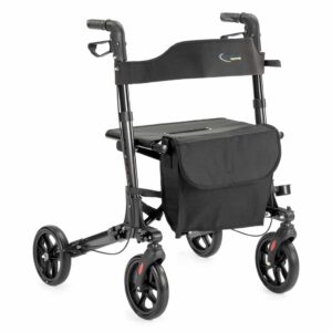 Rollator City Dubbel inklapbaar (7,8 kg) | MultiMotion | Dubbel opvouwbaar | Lichtgewicht | Compact | Antraciet | 10050016