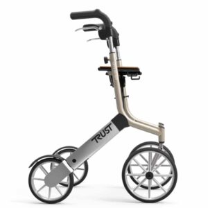 Lichtgewicht rollator Let's Go Out (Buitenkansje) | Kies uw kleur : Beige | TrustCare