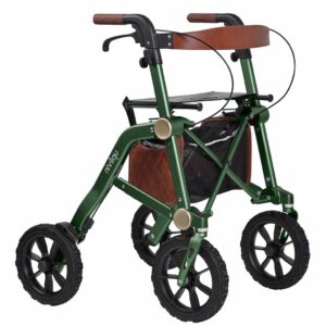 Trive All Terrain Rollator met Grote Wielen voor Buiten | Kies uw kleur : Groen | Uplivin