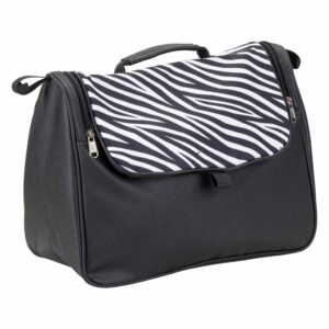 Rollatortas skai leer met motief en ritssluiting | Maak een keuze : Zebraprint