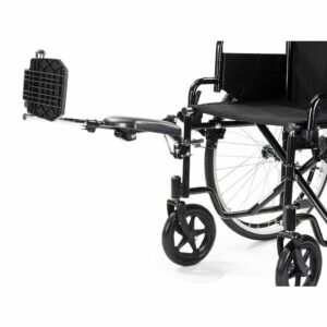 Rolstoel beensteun verstelbaar voor (M1, M1Plus, M9 en Compact Lite) | MultiMotion | Rechts | Zwart | Opklapbare rolstoel | Transportrolstoel 10040007