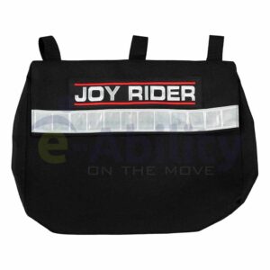 Rugleuning tas voor JoyRider elektrische rolstoel | e-Ability | 1 vak | Met reflectie | Zwart | Nylon | e-Aa0003