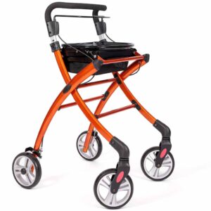 Indoor Luxe binnen Rollator 2.0 | Kies uw kleur : Oranje | WheelzAhead